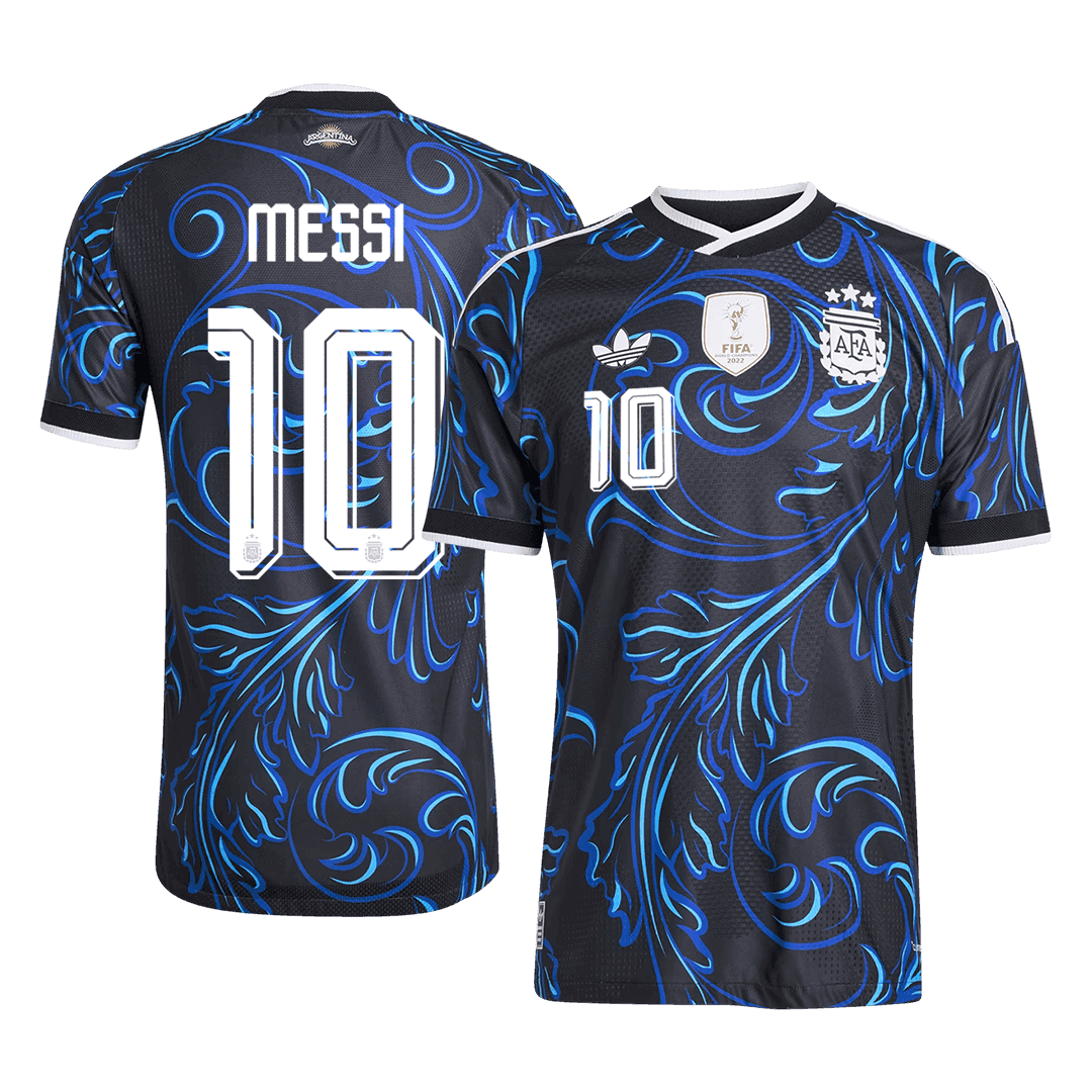 MESSI #10 Men's Argentina World Cup 2026 Player Version Away Soccer Jersey - Slim Fit product view 1