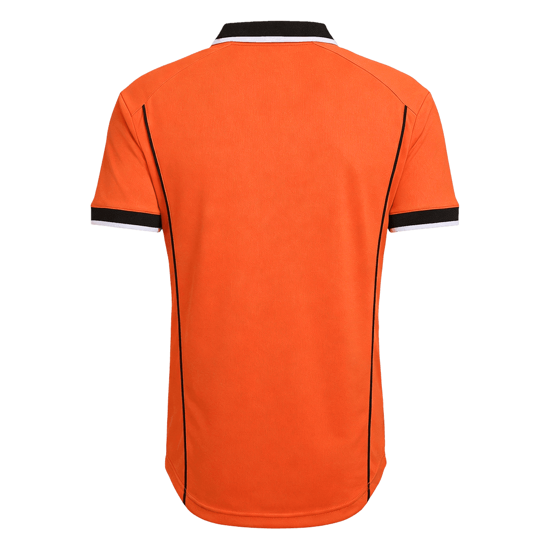 Retro Men's Netherlands World Cup 1998 Home Soccer Jersey product view 10