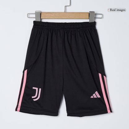 Kid's Juventus 2025/26 Home Soccer Jersey Full Kit