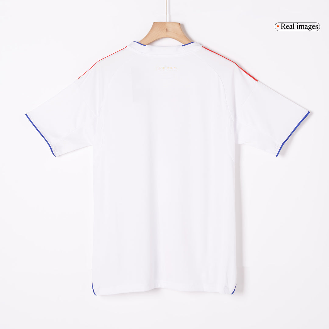 Men's Olympique Lyonnais 2025/26 Home Soccer Jersey product view 9