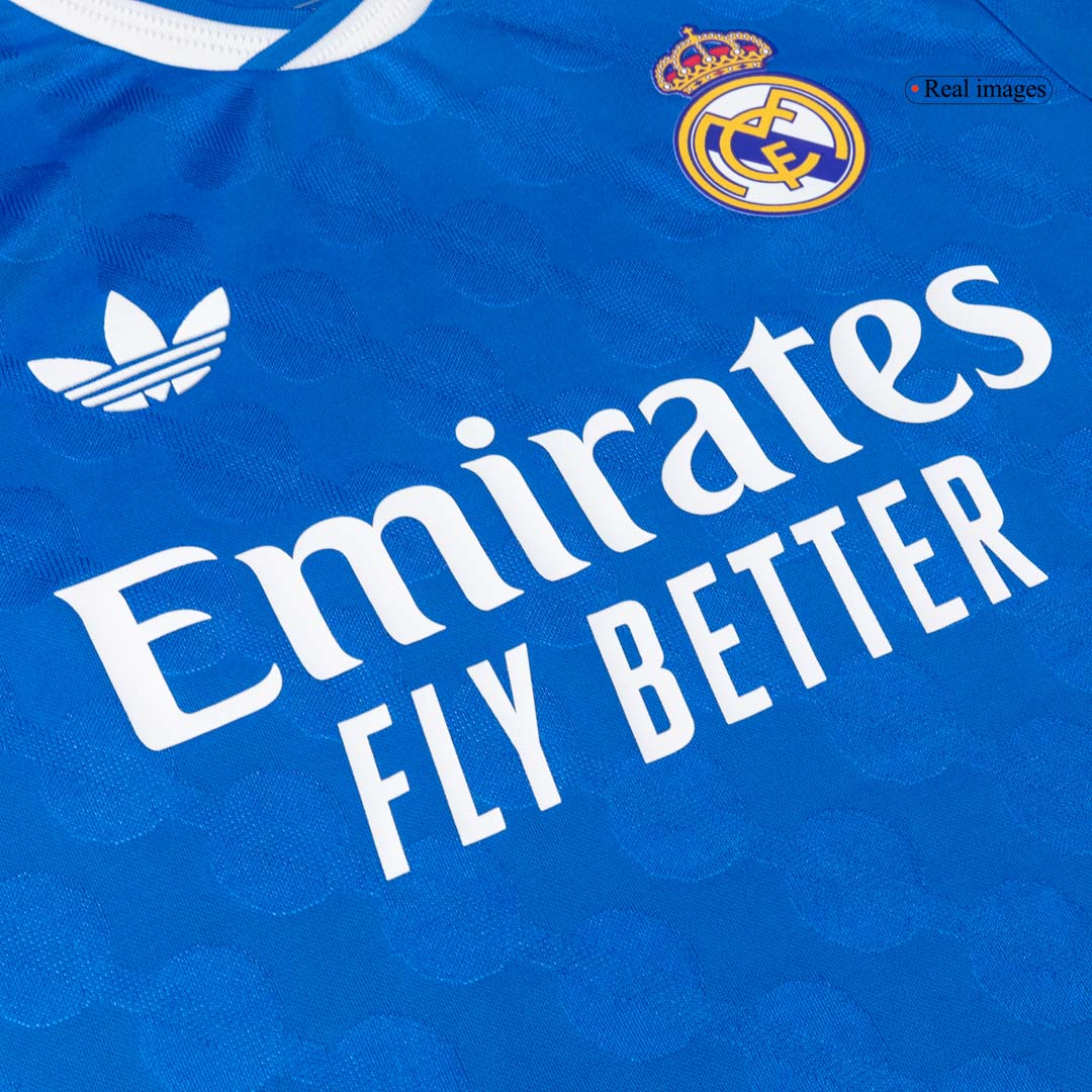 VINI JR. #7 Men's Real Madrid 2025/26 Player Version Third Away Soccer Jersey - Slim Fit