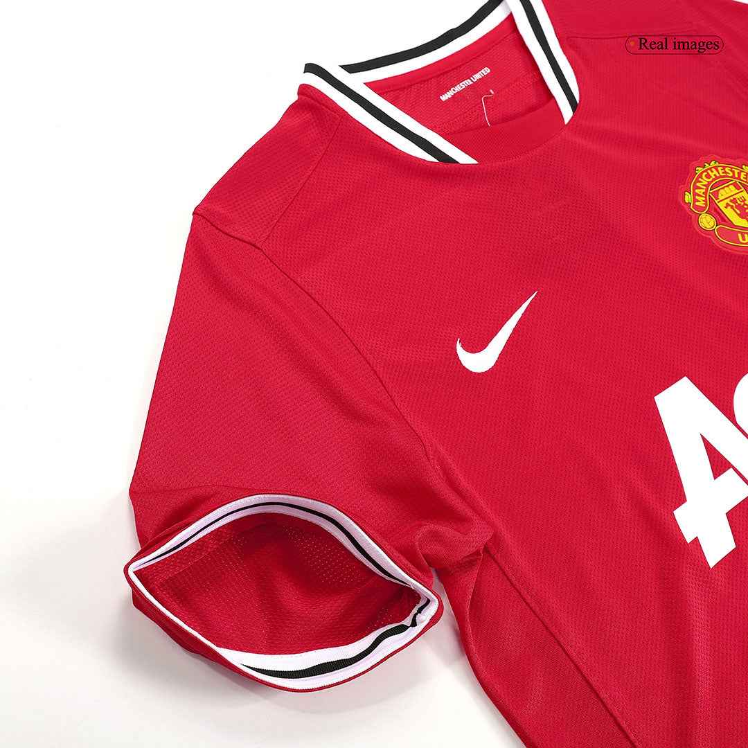 Retro Men's Manchester United 2011/12 Home Soccer Jersey product view 3