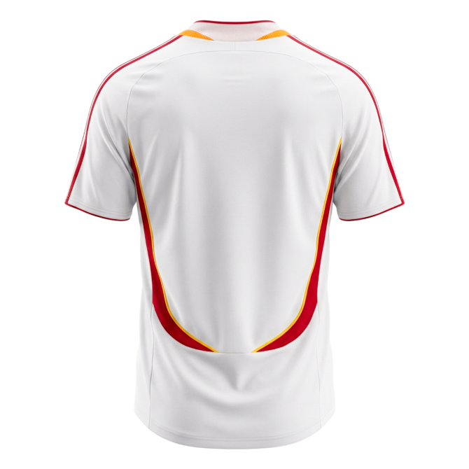 Retro Men's Spain 2006 Away Soccer Jersey product view 10