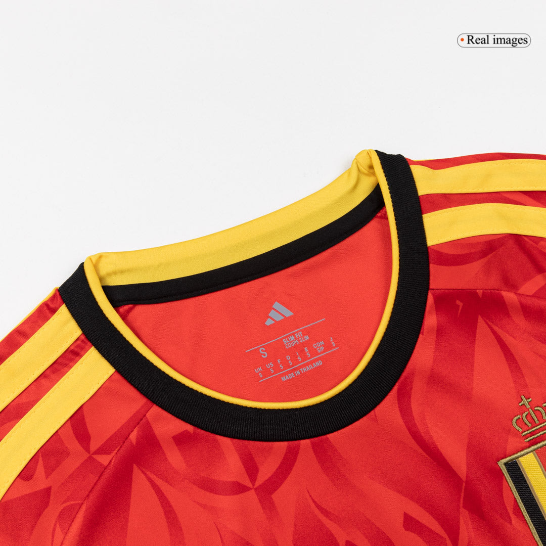 LUKAKU #9 Men's Belgium World Cup 2026 Home Soccer Jersey product view 7
