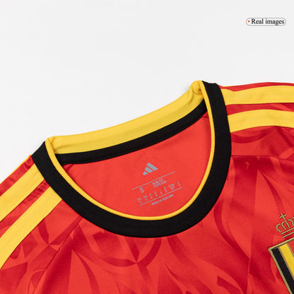 LUKAKU #9 Men's Belgium World Cup 2026 Home Soccer Jersey product view 7