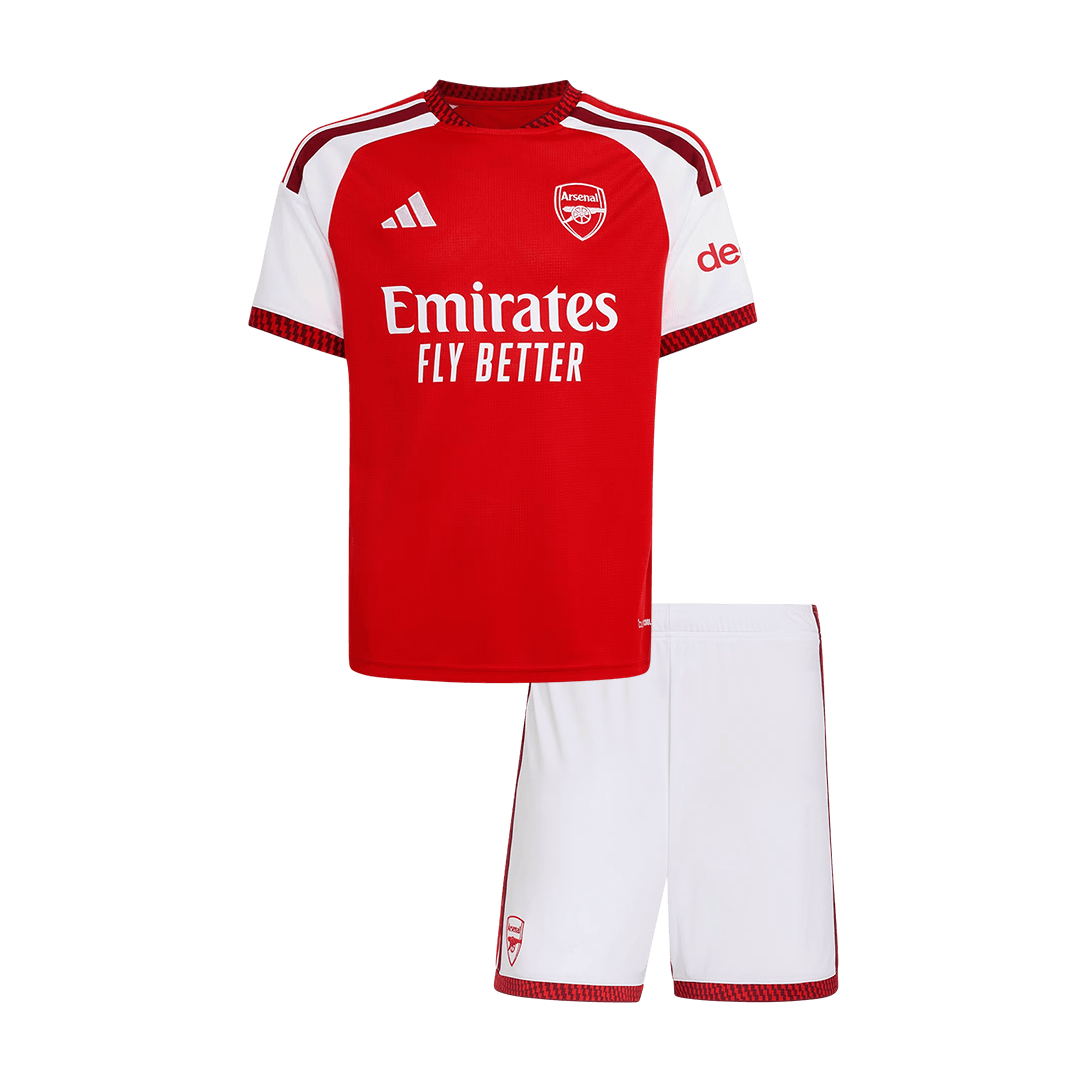 Kid's CHAMPIONS #26 Arsenal 2026/27 Home Soccer Jersey Kit