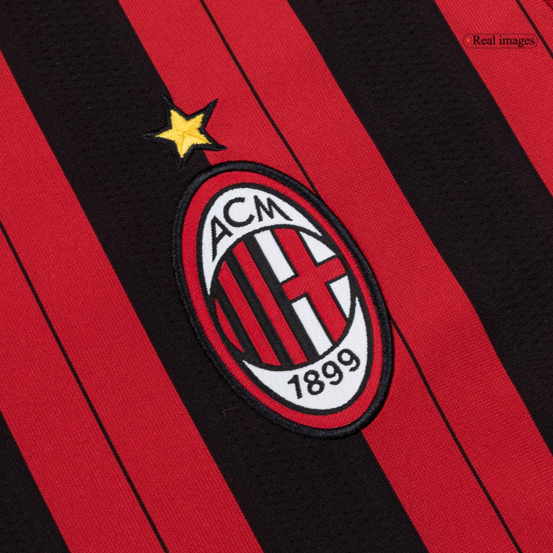 Retro Men's AC Milan 2013/14 Home Soccer Jersey product view 6