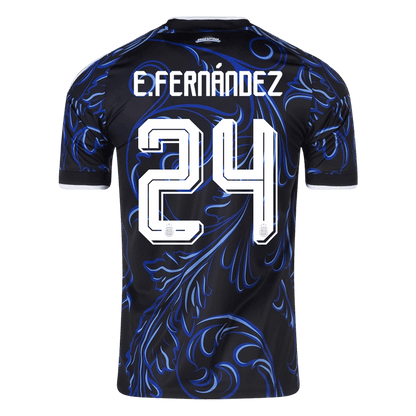 E. FERNÁNDEZ #24 Men's Argentina World Cup 2026 Away Soccer Jersey product view 9
