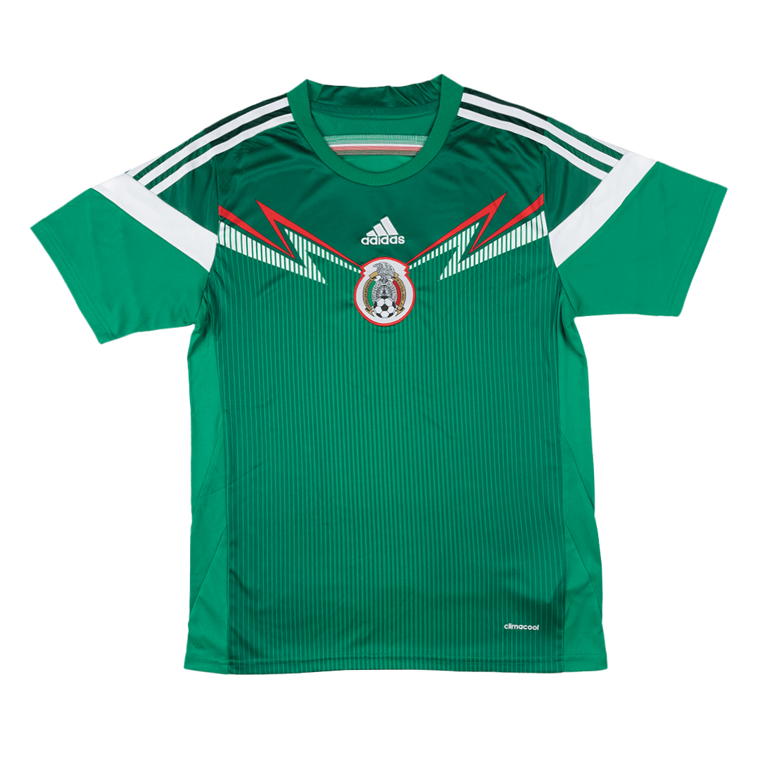 Retro Men's Mexico 2014 Home Soccer Jersey product view 1