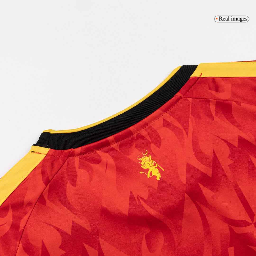 LUKAKU #9 Men's Belgium World Cup 2026 Home Soccer Jersey product view 2