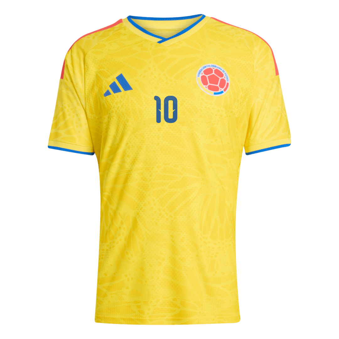 JAMES #10 Men's Colombia World Cup 2026 Player Version Home Soccer Jersey - Slim Fit product view 3