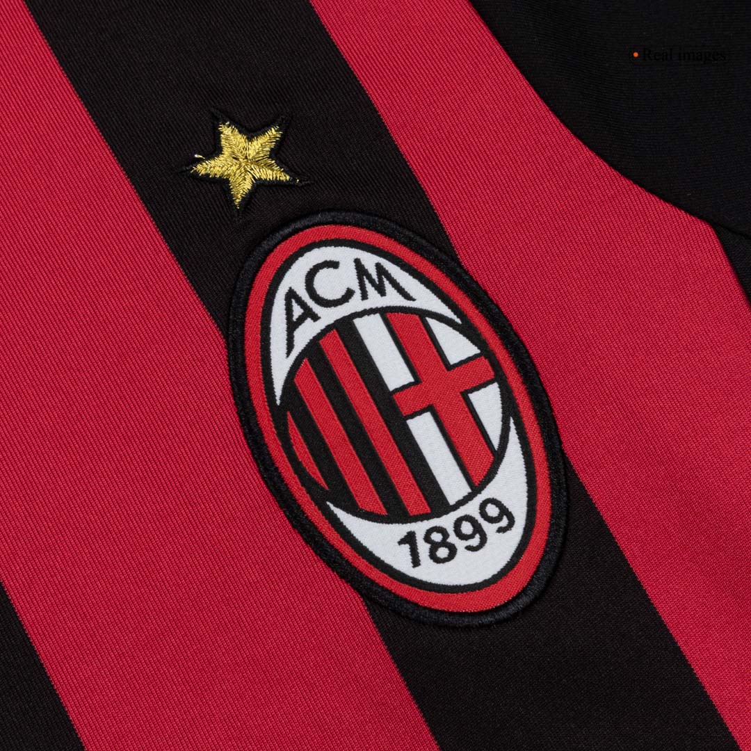Retro Men's AC Milan 2009/10 Home Soccer Jersey product view 7