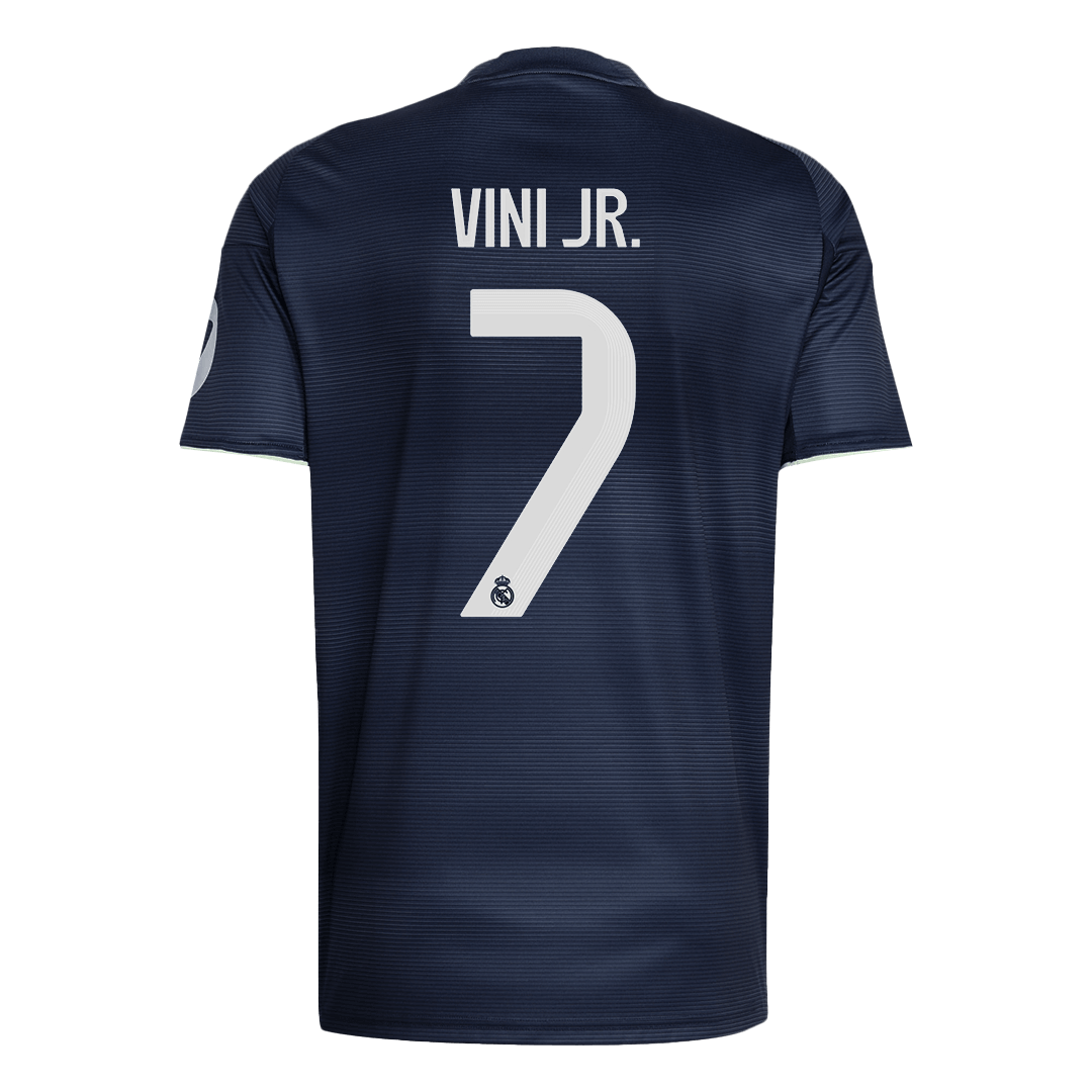 VINI JR. #7 Men's Real Madrid 2025/26 Away Soccer Jersey Premium product view 11