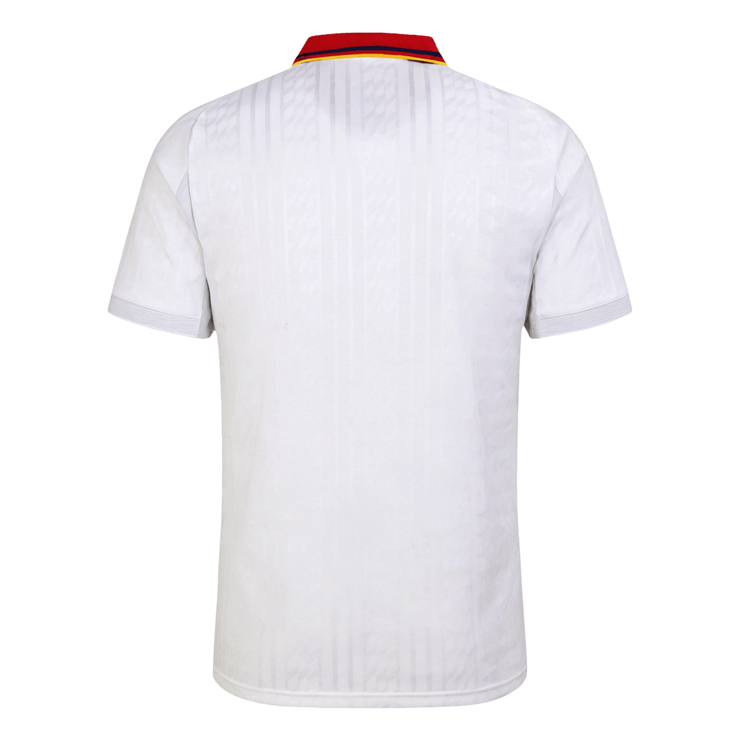 Retro Men's Spain 1994 Away Soccer Jersey product view 2