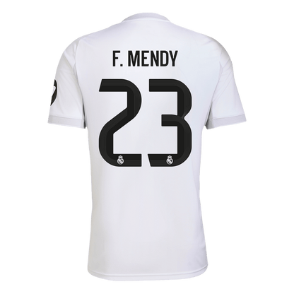 F.MENDY #23 Men's Real Madrid 2025/26 Home Soccer Jersey Premium product view 9