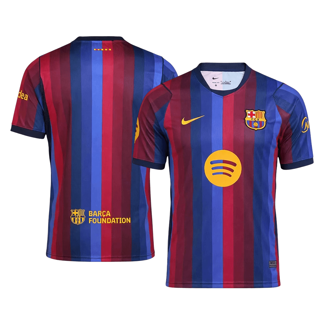 Men's Barcelona 2026/27 Player Version Home Soccer Jersey - Slim Fit product view 2