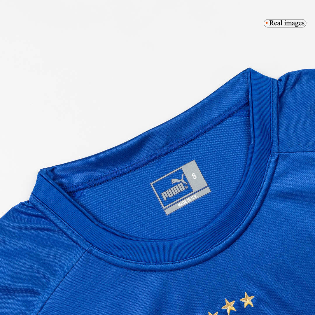 Retro Men's Italy 2004 Home Soccer Jersey product view 6