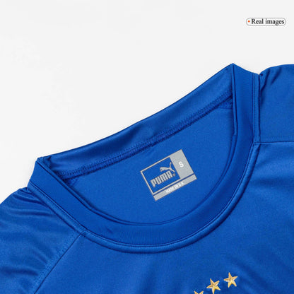 Retro Men's Italy 2004 Home Soccer Jersey product view 6