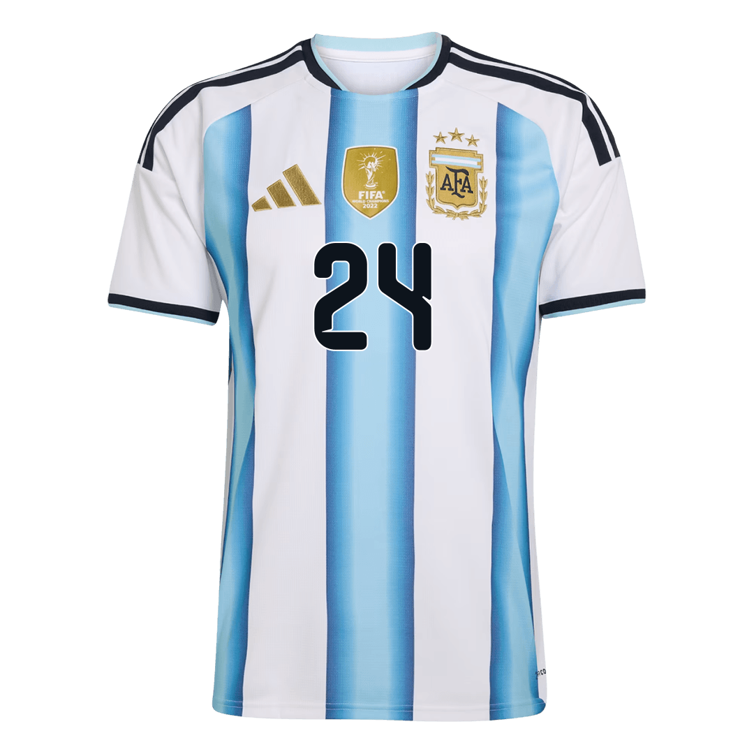 E. FERNÁNDEZ #24 Men's Argentina World Cup 2026 Home Soccer Jersey Premium product view 9