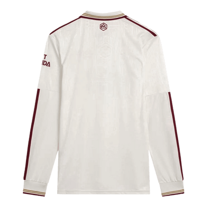 Men's Arsenal 2025/26 Third Away Long Sleeve Soccer Jersey
