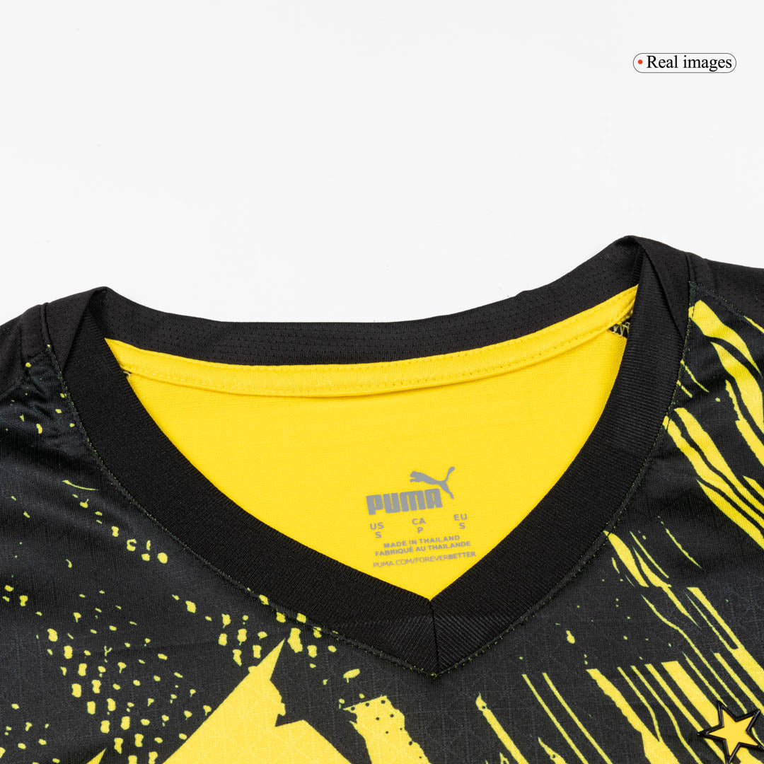 Men's Borussia Dortmund 2025/26 Player Version Home Soccer Jersey - Slim Fit product view 9