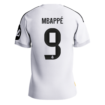 MBAPPÉ #9 Men's Real Madrid 2025/26 Player Version Home Soccer Jersey - Slim Fit Premium product view 9