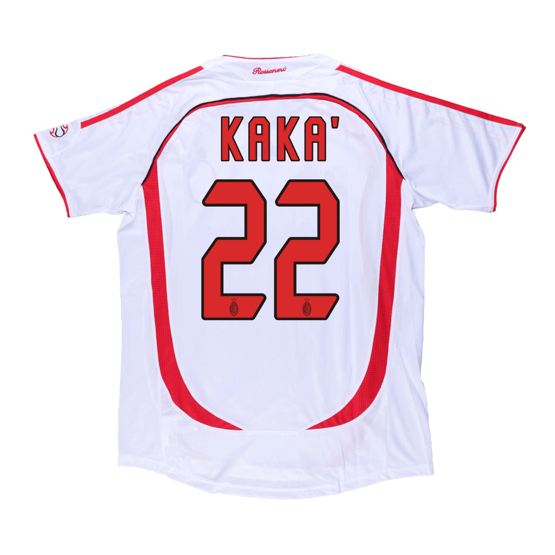 Retro KAKA' #22 Men's AC Milan UCL 2006/07 Away Soccer Jersey product view 1