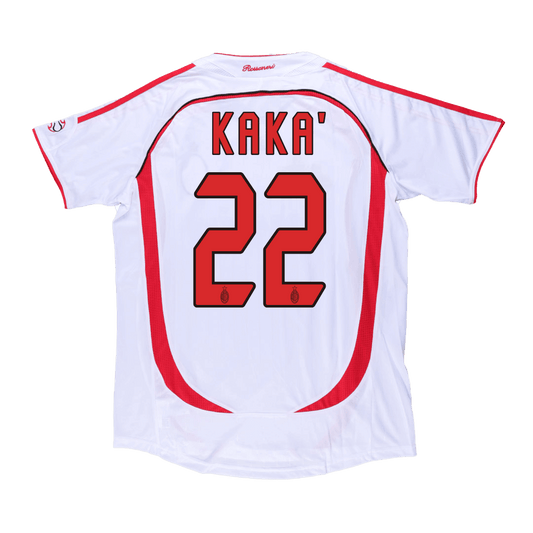 Retro KAKA' #22 Men's AC Milan UCL 2006/07 Away Soccer Jersey product view 1