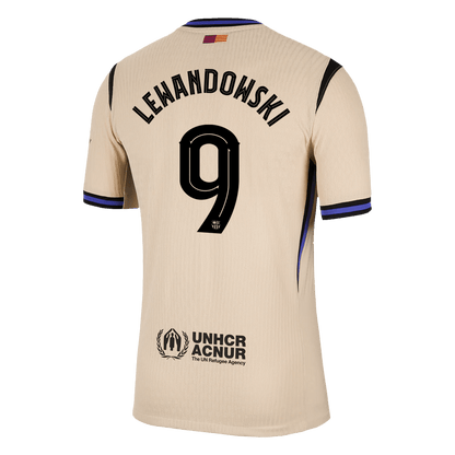 LEWANDOWSKI #9 Men's Barcelona UCL 2025/26 Player Version Away Soccer Jersey - Slim Fit product view 14