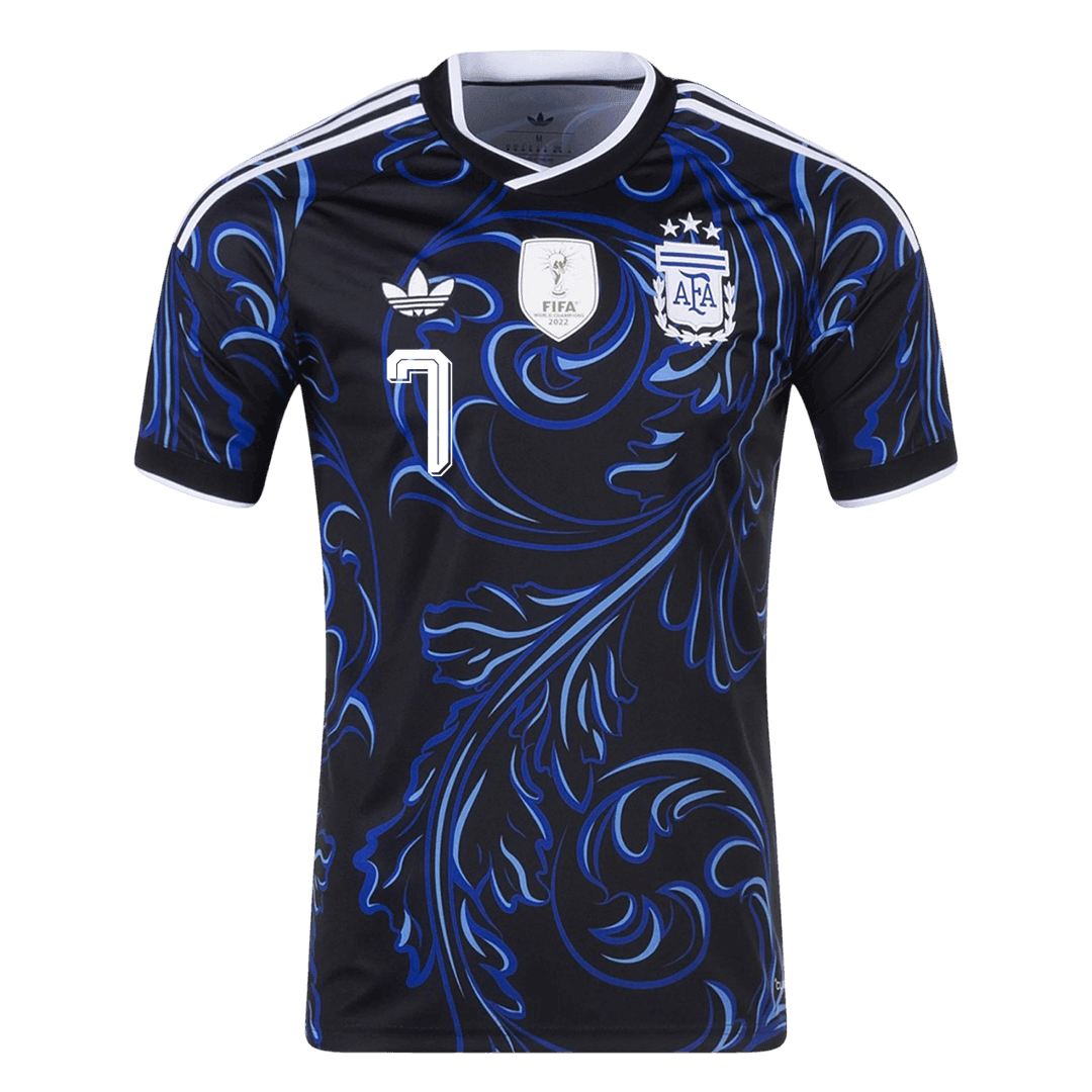 DE PAUL #7 Men's Argentina World Cup 2026 Away Soccer Jersey product view 8