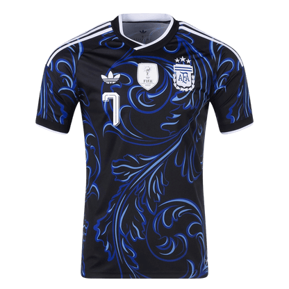 DE PAUL #7 Men's Argentina World Cup 2026 Away Soccer Jersey product view 8
