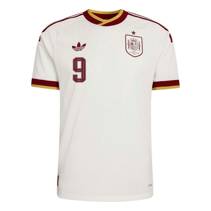 GAVI #9 Men's Spain World Cup 2026 Player Version Away Soccer Jersey - Slim Fit product view 9
