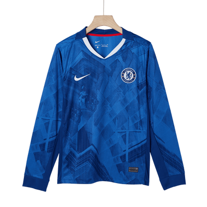 Men's Chelsea 2025/26 Home Long Sleeve Soccer Jersey product view 9
