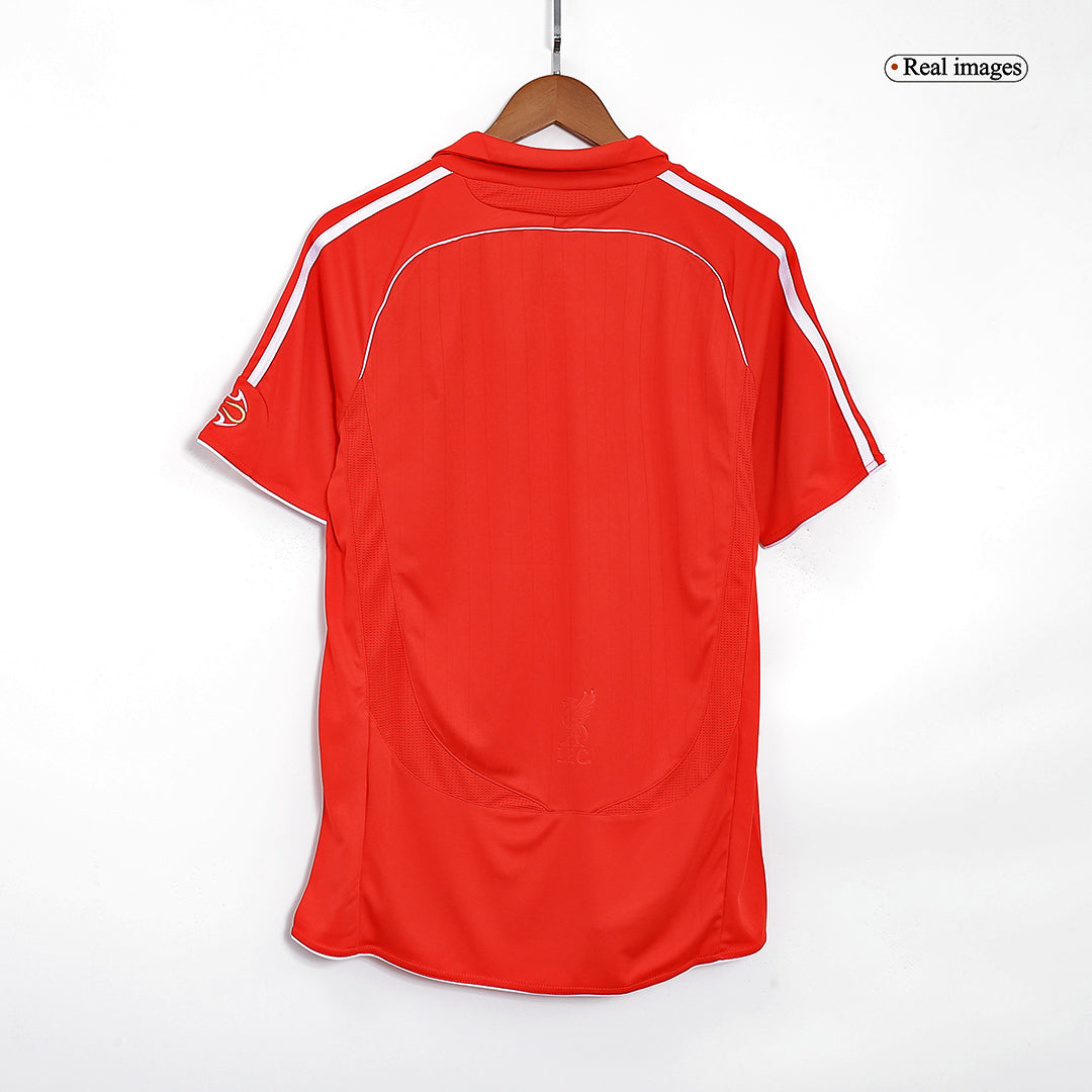 Retro Men's Liverpool 2006/07 Home Soccer Jersey product view 10