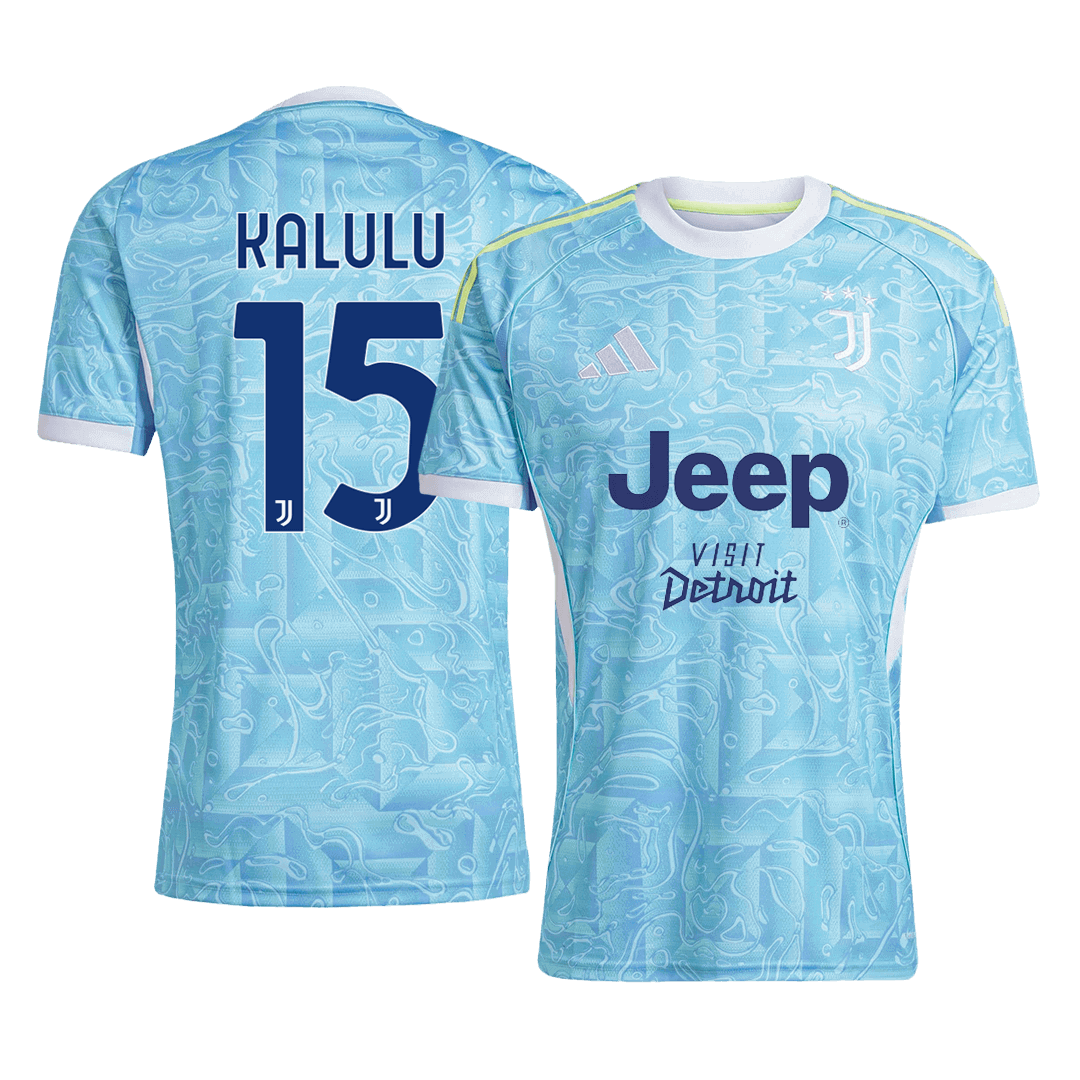 KALULU #15 Men's Juventus 2025/26 Away Soccer Jersey product view 1