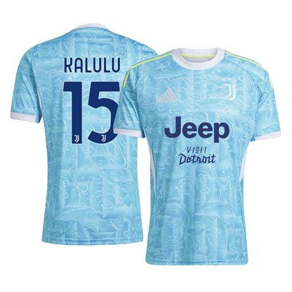 KALULU #15 Men's Juventus 2025/26 Away Soccer Jersey product view 1