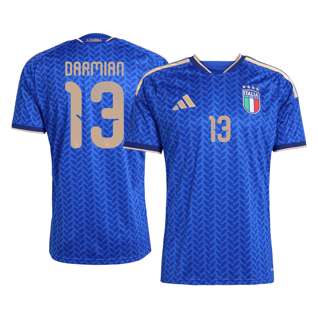 DARMIAN #13 Men's Italy World Cup 2026 Home Soccer Jersey Premium product view 1