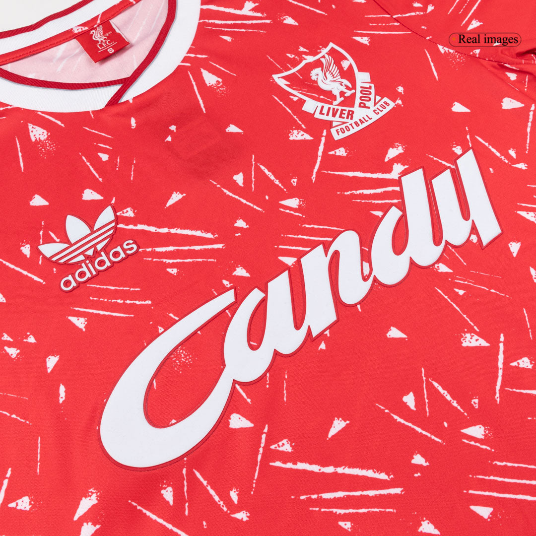 Retro Men's Liverpool 1989/91 Home Soccer Jersey product view 4