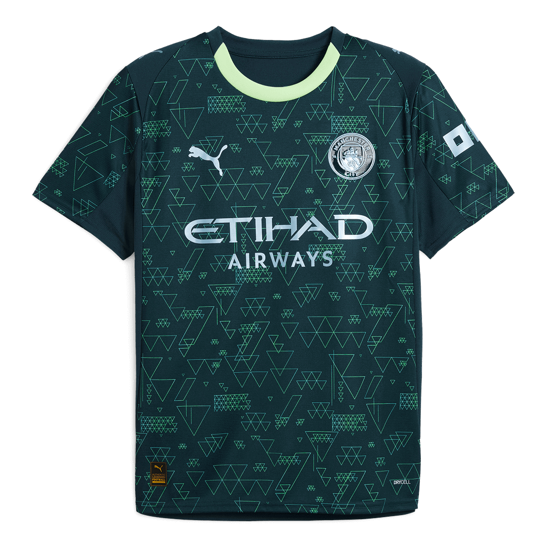 Men's Manchester City 2025/26 Fourth Away Soccer Jersey product view 1