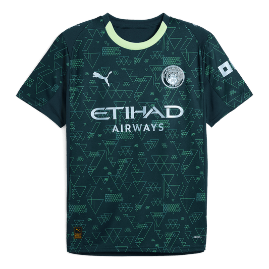 Men's Manchester City 2025/26 Fourth Away Soccer Jersey product view 1