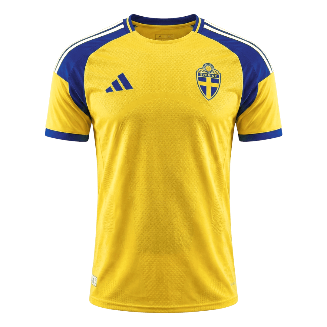 Men's Sweden World Cup 2026 Player Version Home Soccer Jersey - Slim Fit product view 1