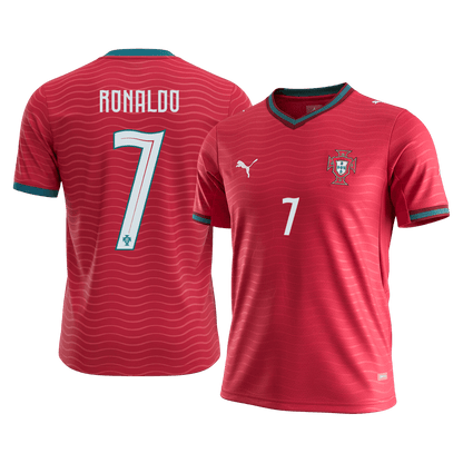 RONALDO #7 Men's Portugal World Cup 2026 Home Soccer Jersey product view 1