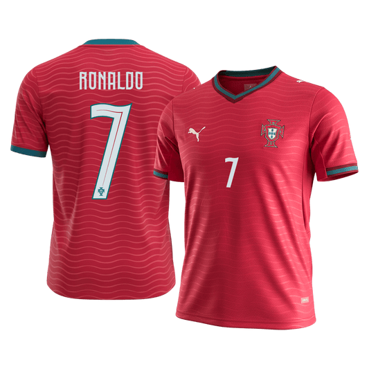 RONALDO #7 Men's Portugal World Cup 2026 Home Soccer Jersey product view 1