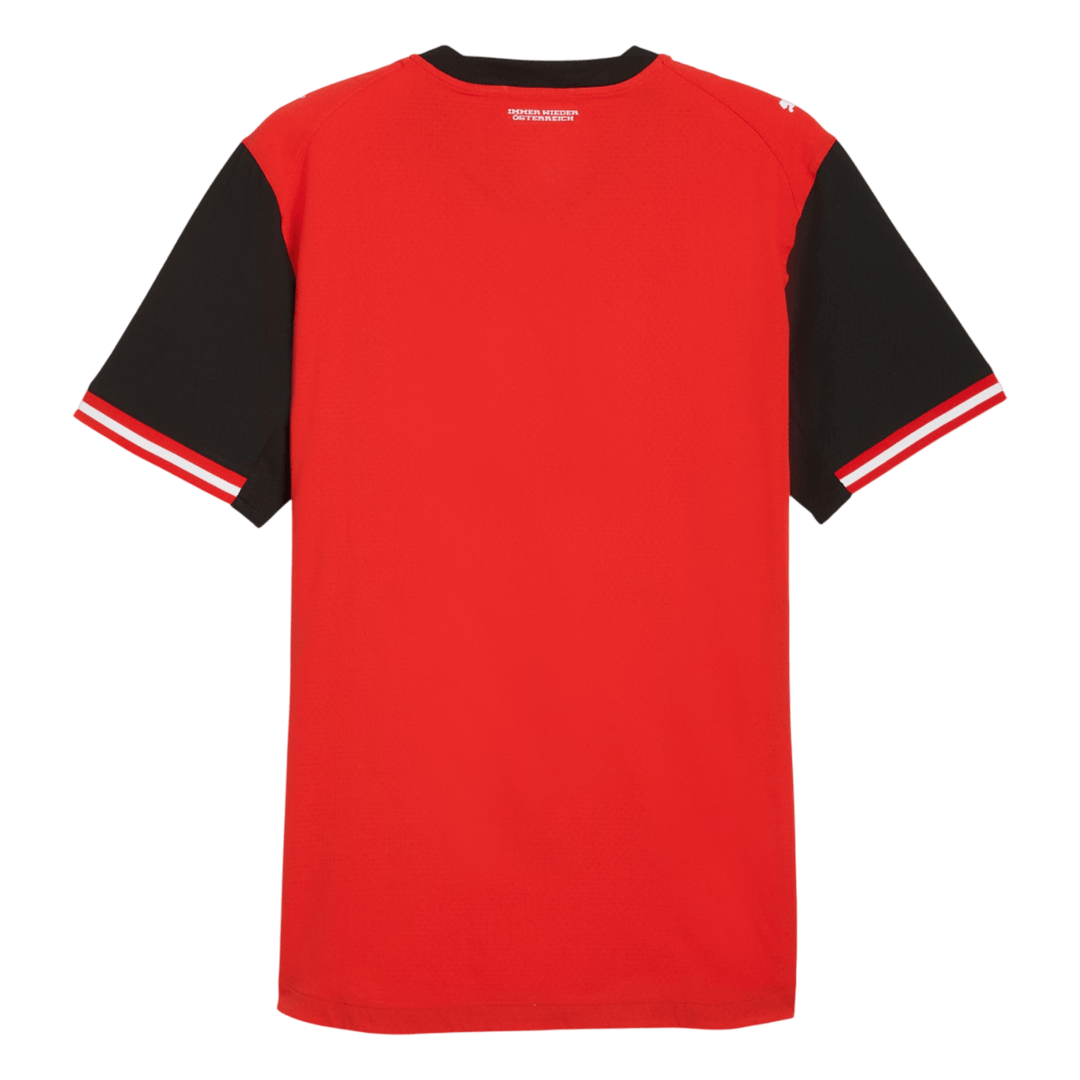Men's Austria World Cup 2026 Player Version Home Soccer Jersey - Slim Fit product view 3
