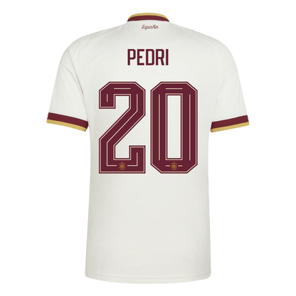 PEDRI #20 Men's Spain World Cup 2026 Away Soccer Jersey product view 3