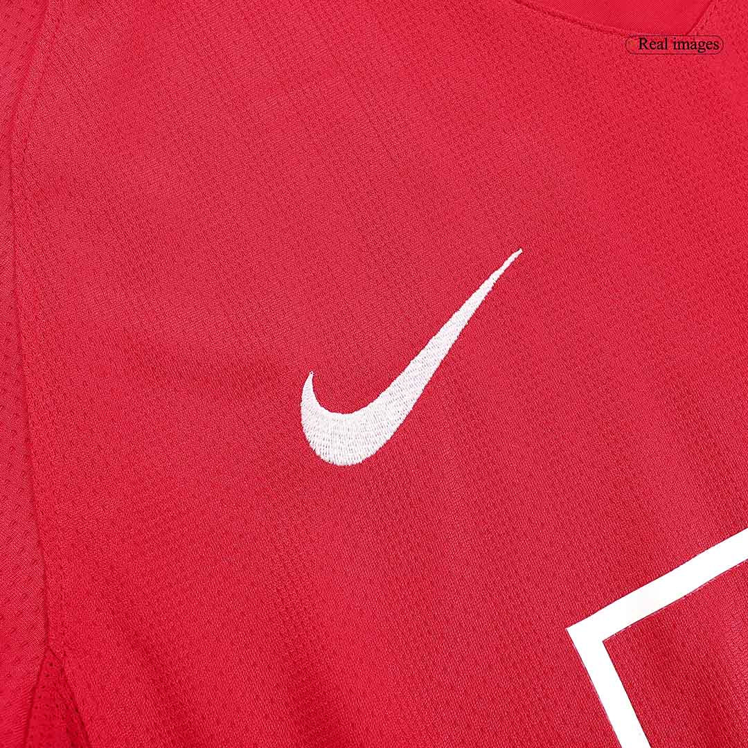 Retro RONALDO #7 Men's Manchester United 2007/08 Home Long Sleeve Soccer Jersey product view 6
