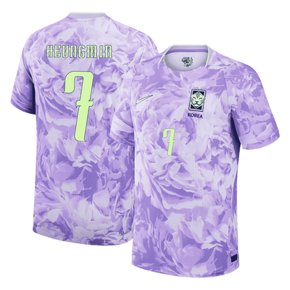 HEUNGMIN #7 Men's South Korea World Cup 2026 Player Version Away Soccer Jersey - Slim Fit product view 1