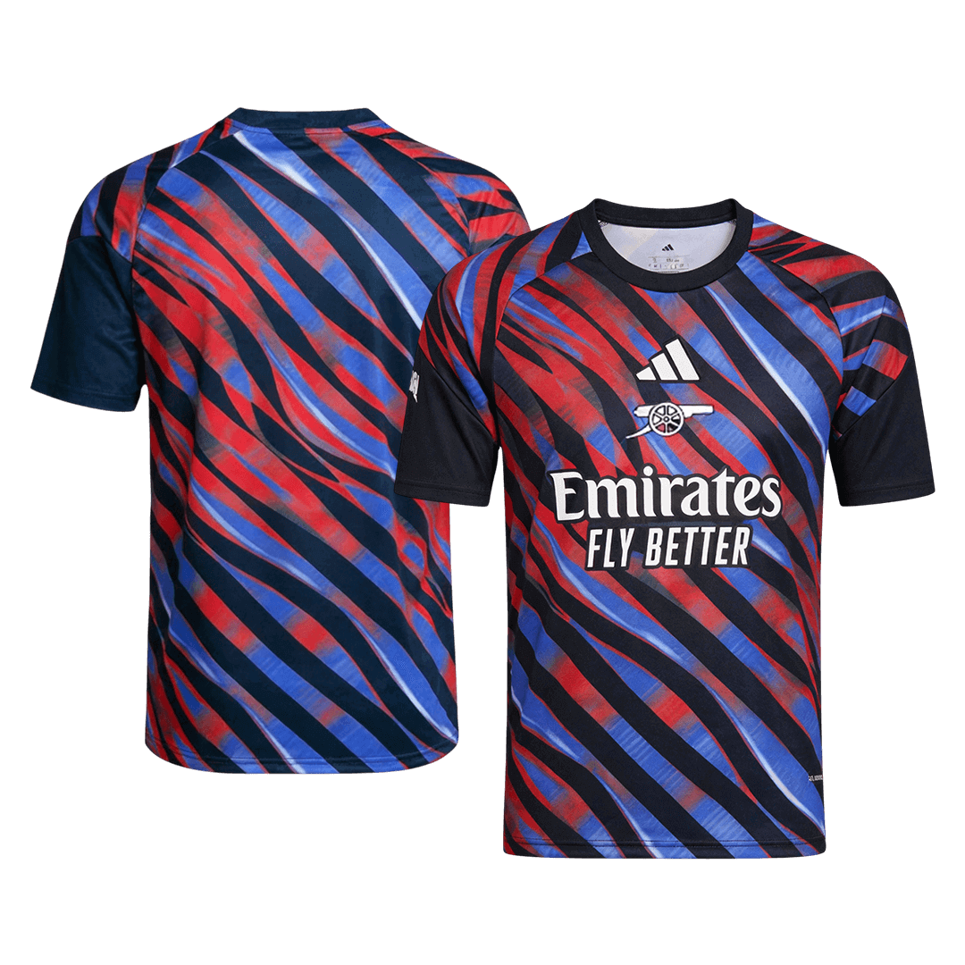 Men's Arsenal 2025/26 Pre-Match Soccer Jersey product view 8