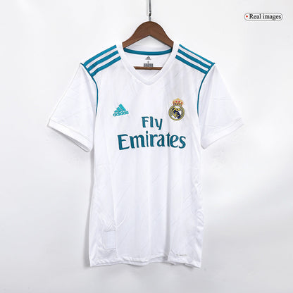 Retro MODRIĆ #10 Men's Real Madrid 2017/18 Home Soccer Jersey product view 9