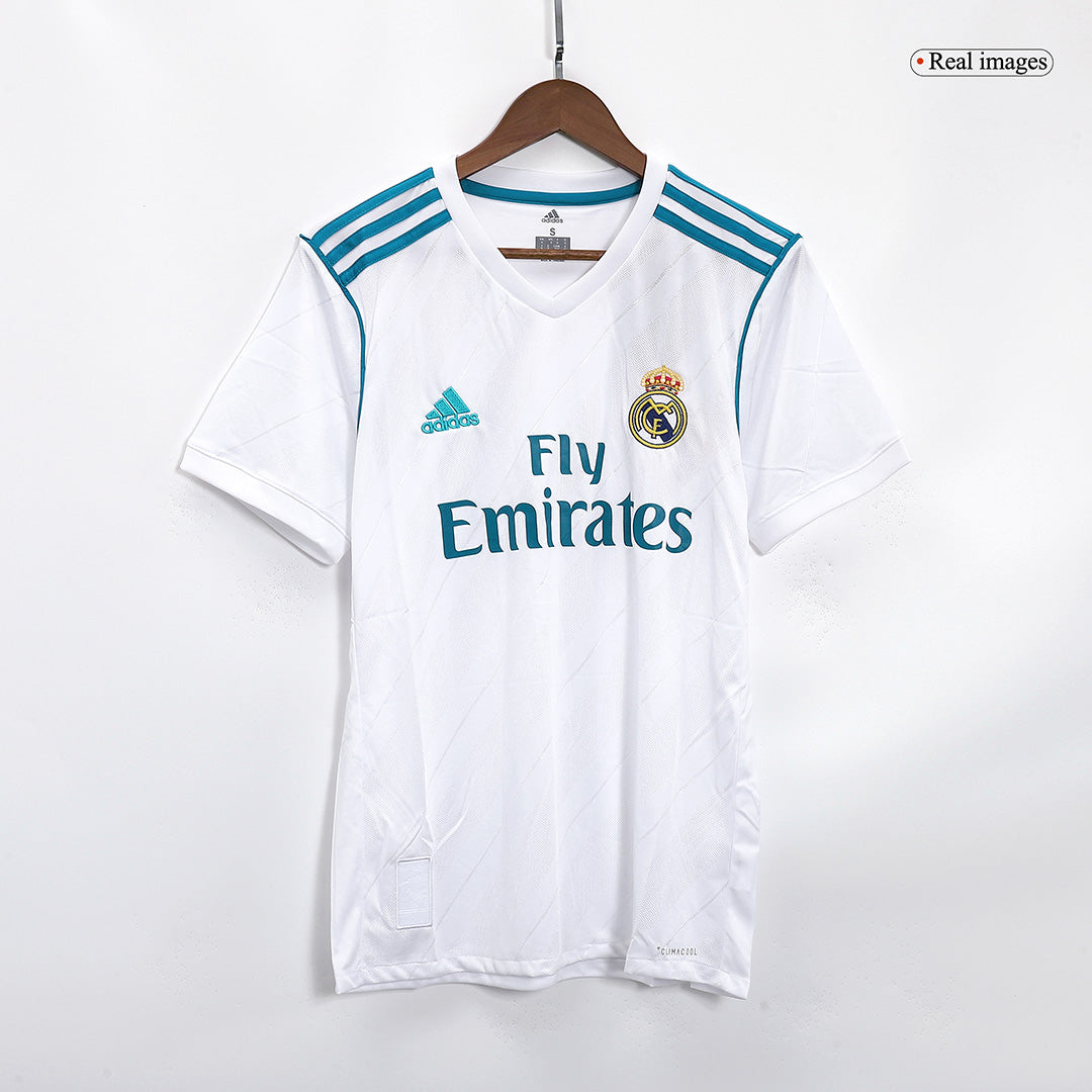 Retro RONALDO #7 Men's Real Madrid 2017/18 Home Soccer Jersey product view 9